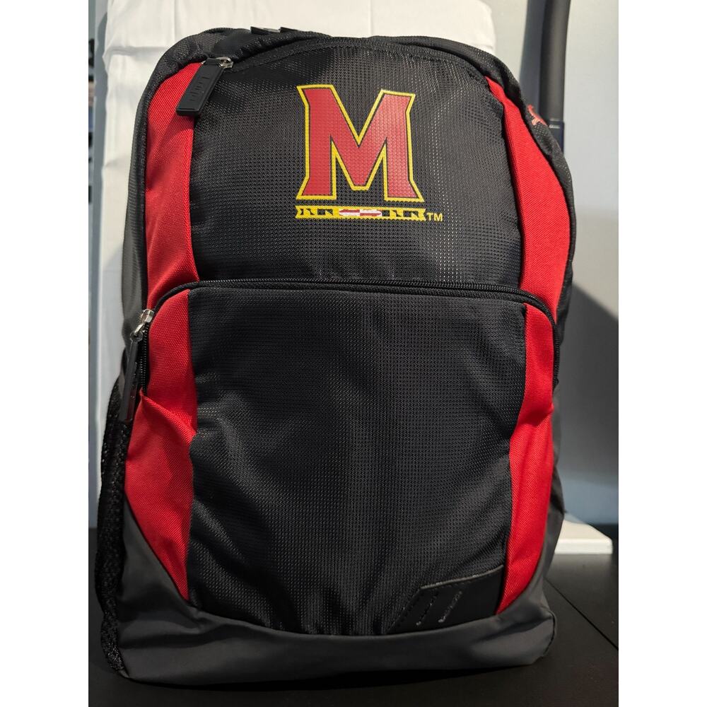NEW w/ Tags! Logo Brands Maryland Terrapins Closer Backpack